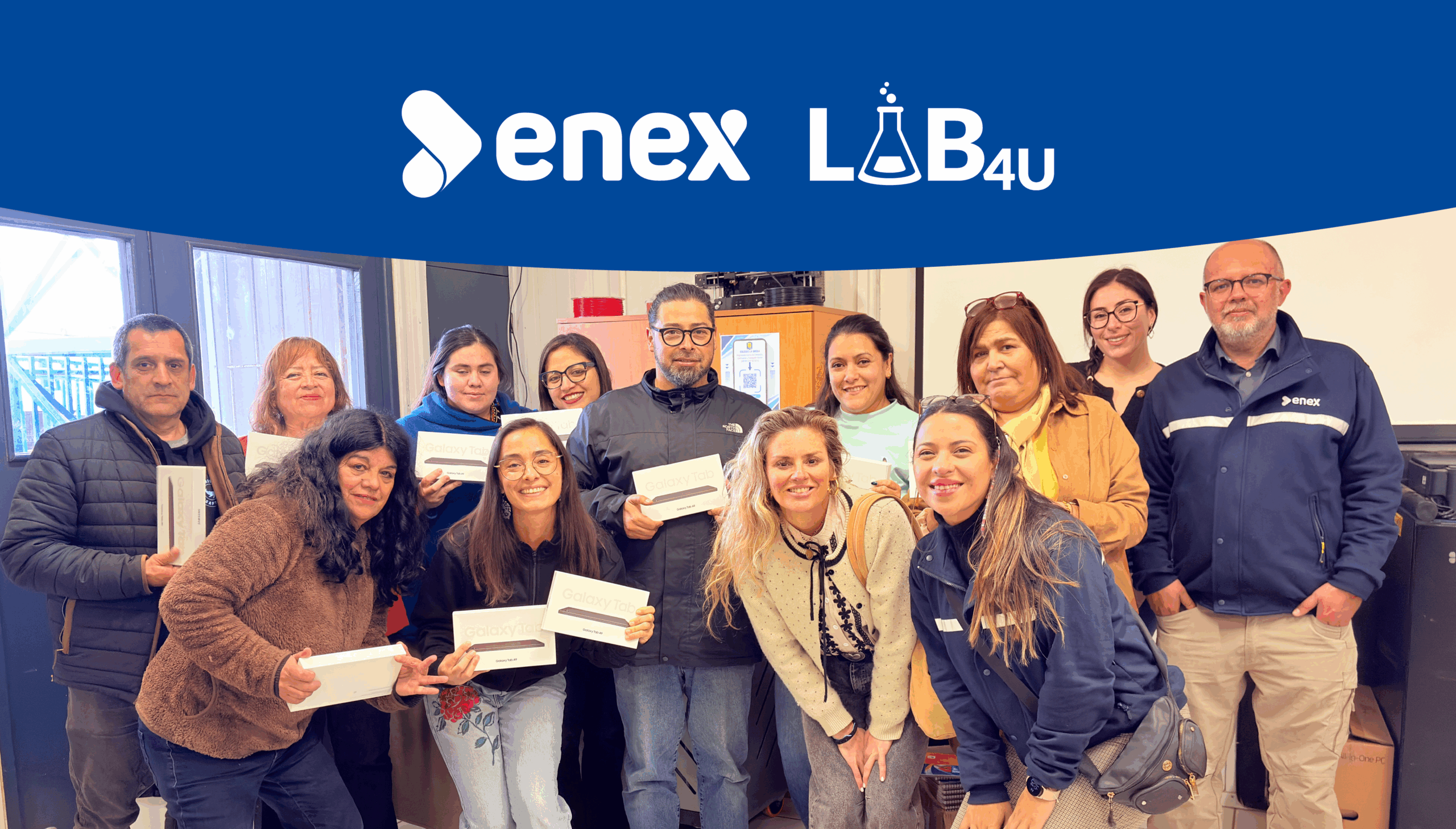 “Energía en Acción”: Enex llega al Colegio La Greda para despertar la curiosidad científica